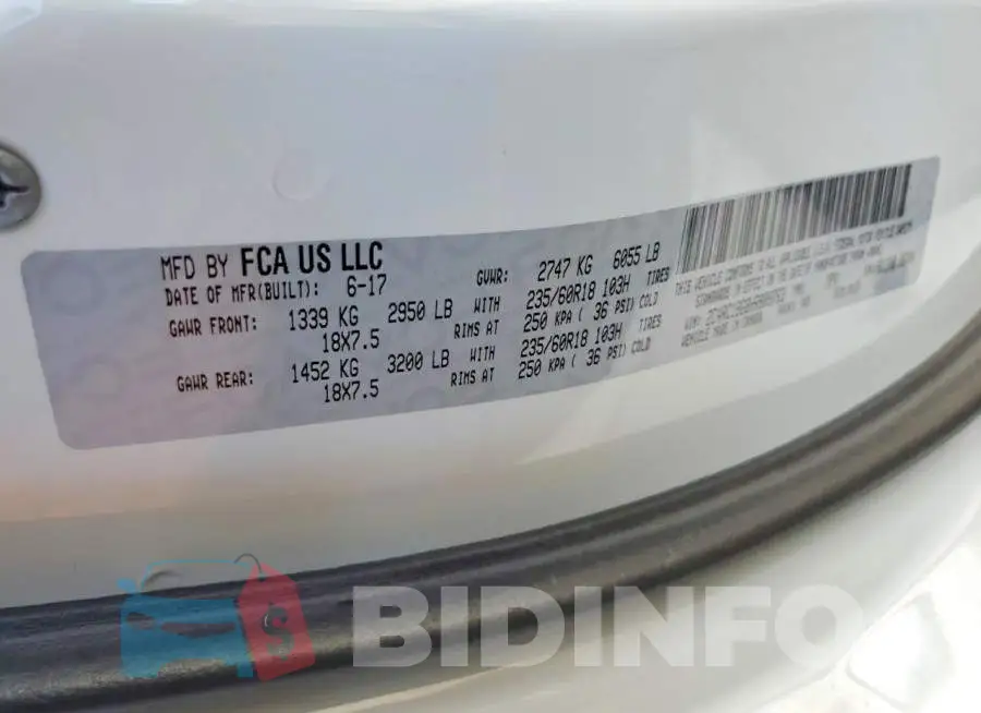 2C4RC1BG8HR809763 Photo# 13