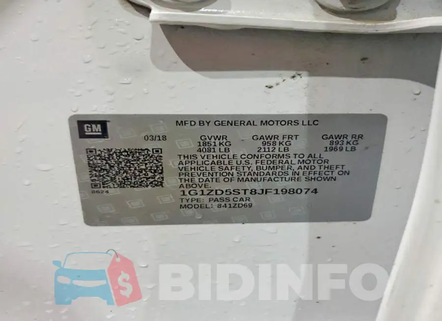 1G1ZD5ST8JF198074 Photo# 13