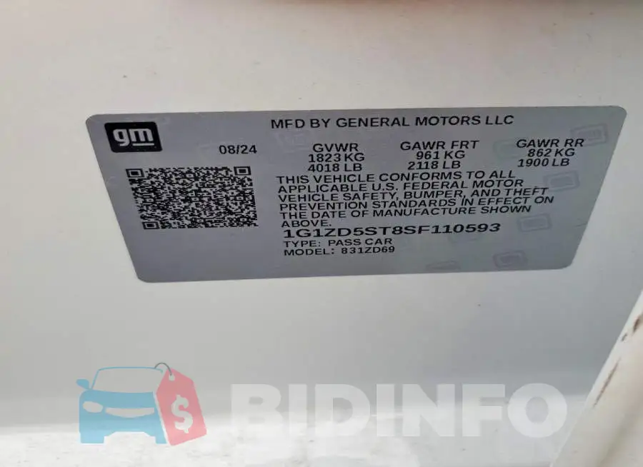 1G1ZD5ST8SF110593 Photo# 12