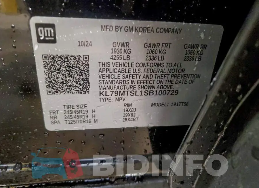 KL79MTSL1SB100729 Photo# 13