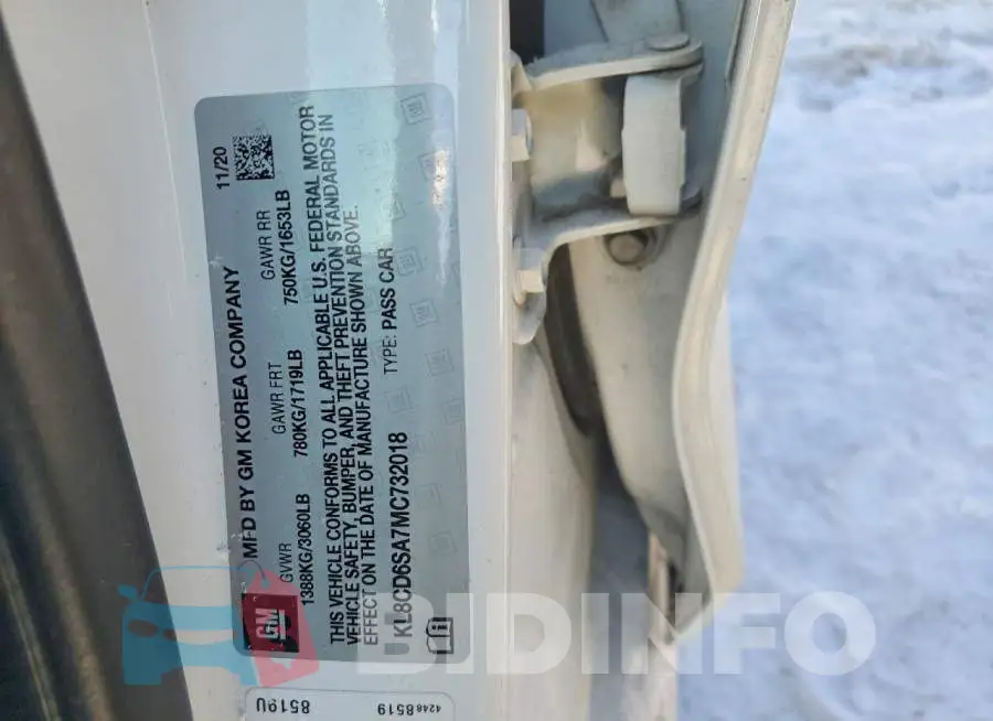 KL8CD6SA7MC732018 Photo# 12