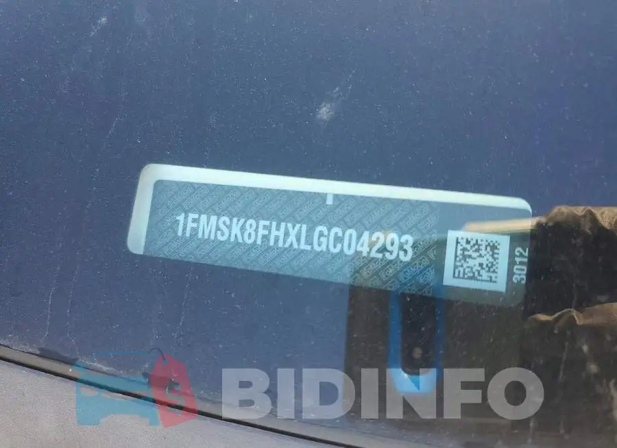 1FMSK8FHXLGC04293 Photo# 12