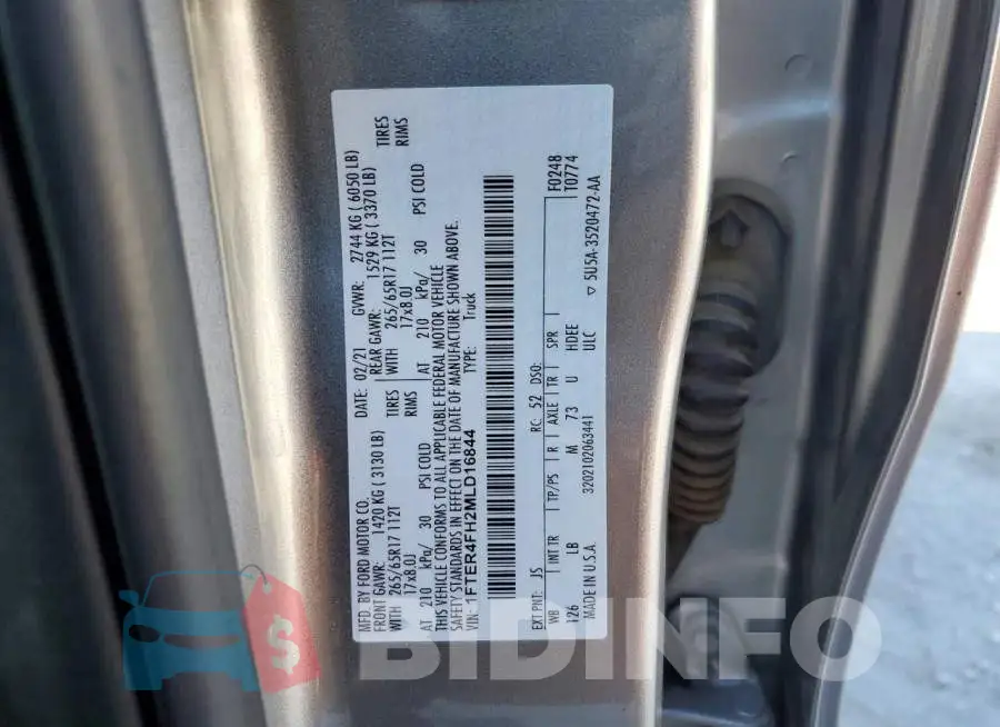 1FTER4FH2MLD16844 Photo# 13