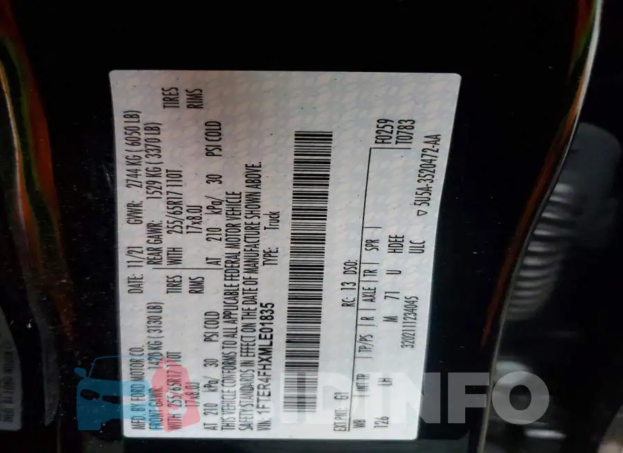 1FTER4FHXMLE01835 Photo# 10