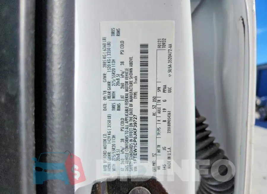 1FTEW1CP0JKF39727 Photo# 13