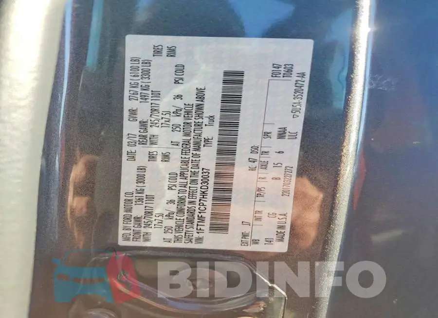1FTMF1CP7HKD30037 Photo# 12