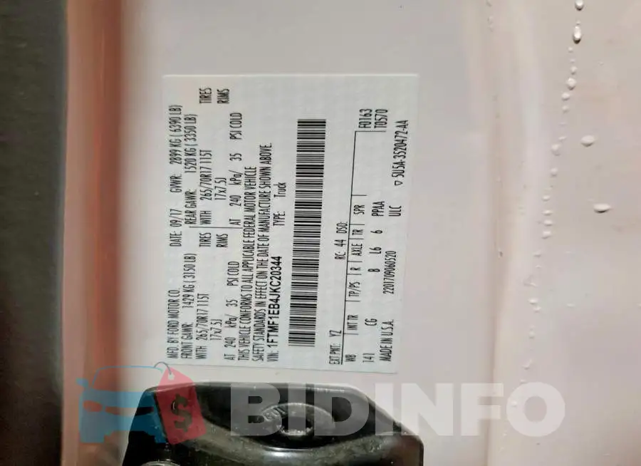1FTMF1EB4JKC20344 Photo# 12