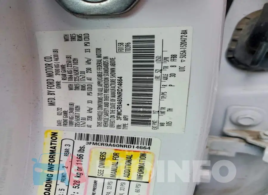 3FMCR9A60NRD14664 Photo# 12