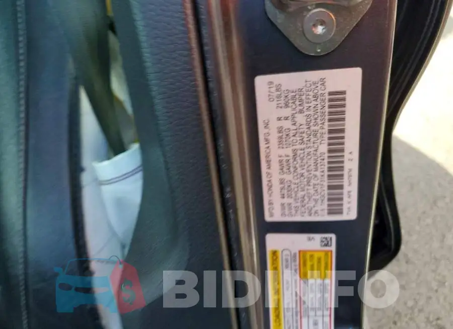 1HGCV1F31KA137470 Photo# 12
