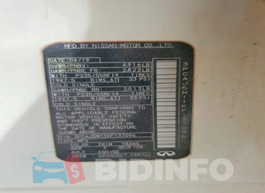 3PCAJ5M11KF137096 Photo# 12