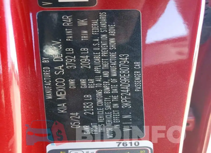 3KPF24AD9RE807943 Photo# 12