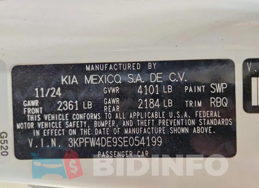 3KPFW4DE9SE054199 Photo# 12