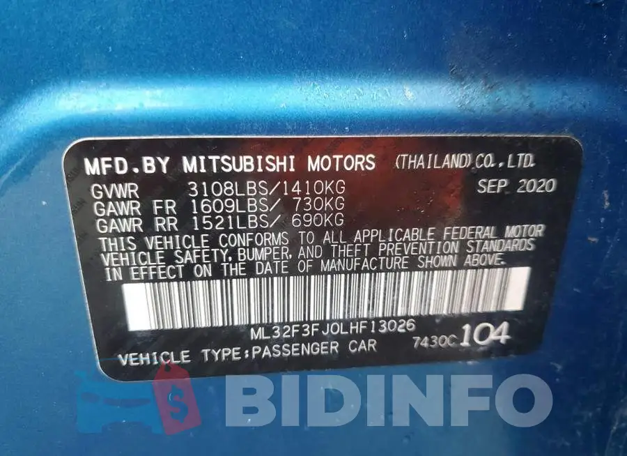 ML32F3FJ0LHF13026 Photo# 12