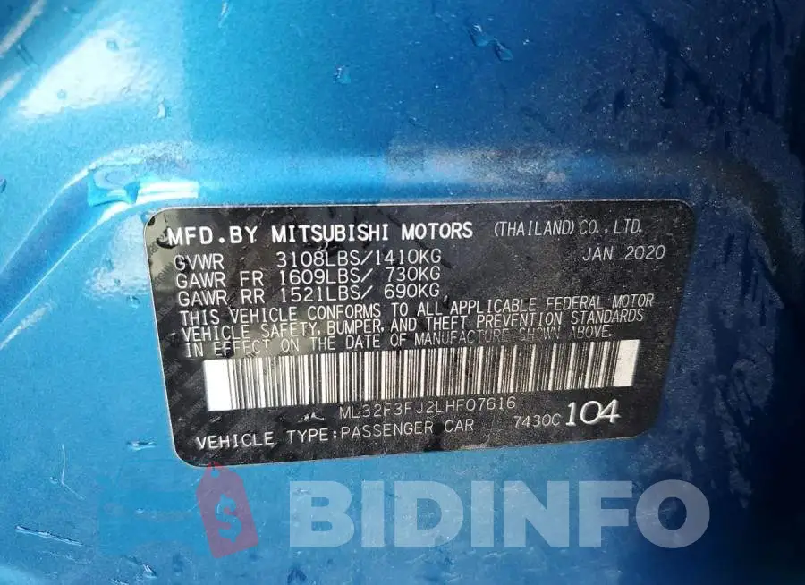 ML32F3FJ2LHF07616 Photo# 12