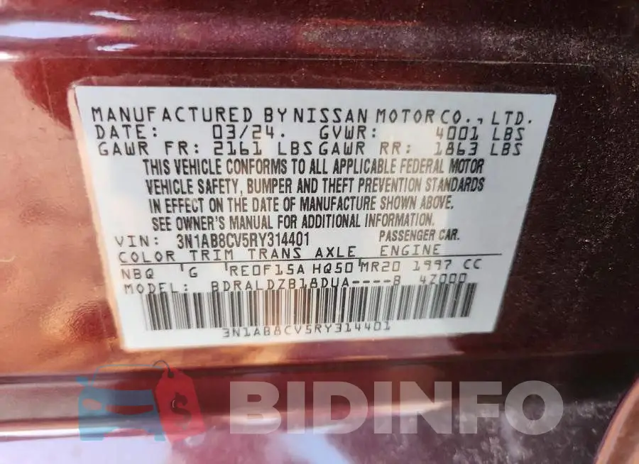3N1AB8CV5RY314401 Photo# 12