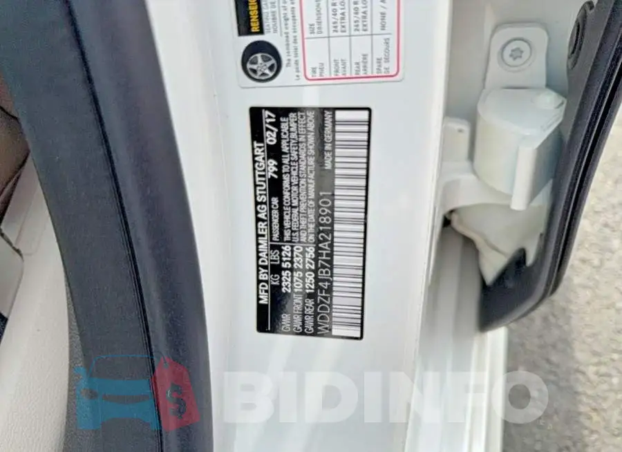 WDDZF4JB7HA218901 Photo# 10