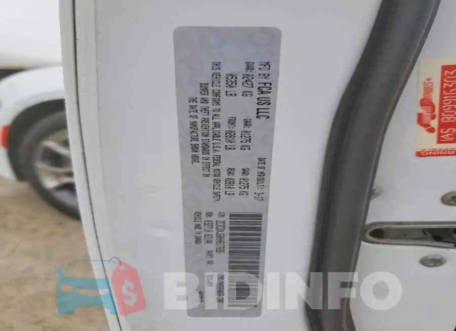 2C3CDXJG0HH617626 Photo# 13