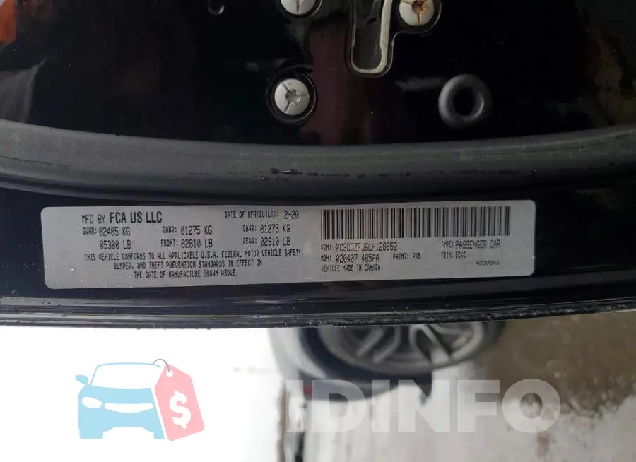 2C3CDZFJ6LH128852 Photo# 12