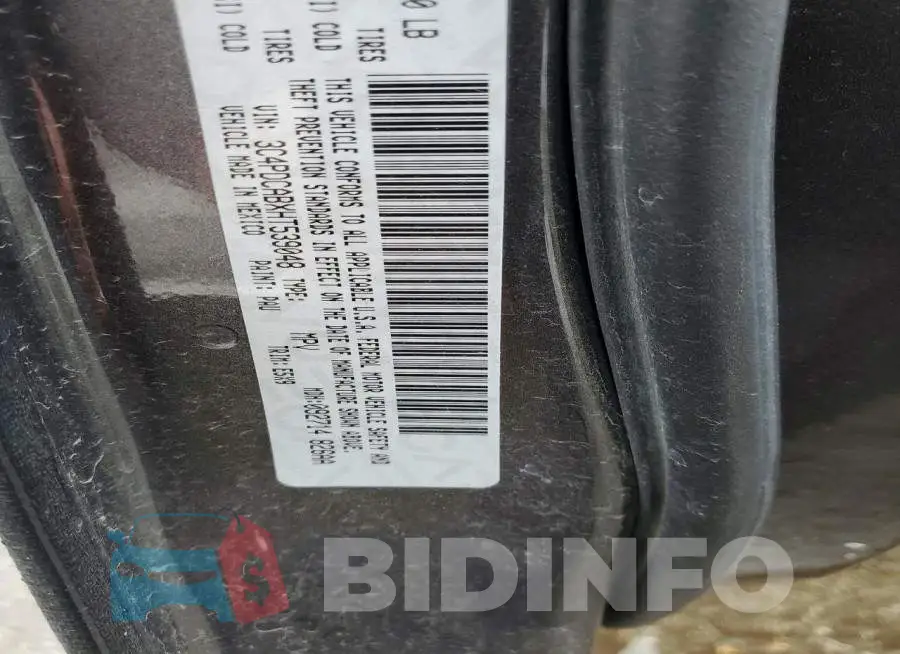 3C4PDCABXHT539048 Photo# 13