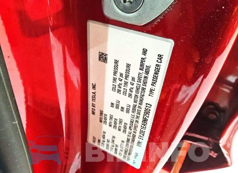 5YJ3E1EA9NF290513 Photo# 12