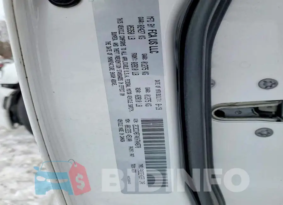 2C3CCABT4KH704870 Photo# 12