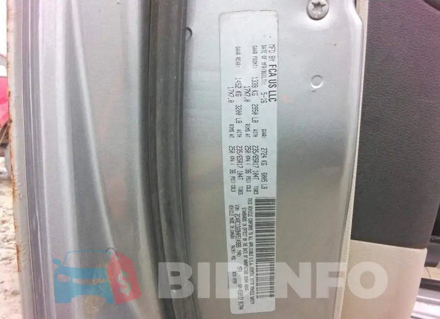 2C4RC1DG9HR514989 Photo# 13