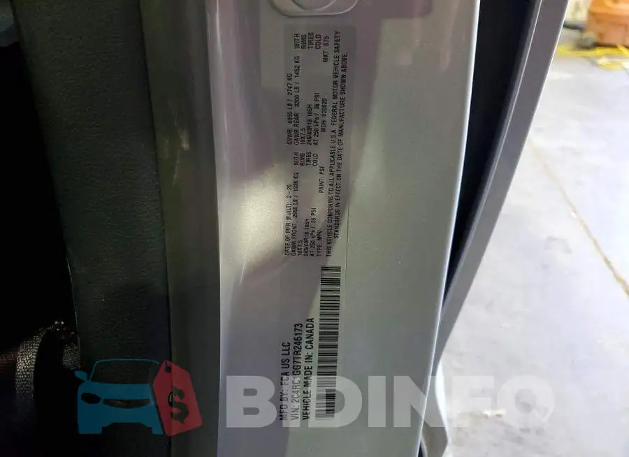 2C4RC1GG7TR246173 Photo# 14
