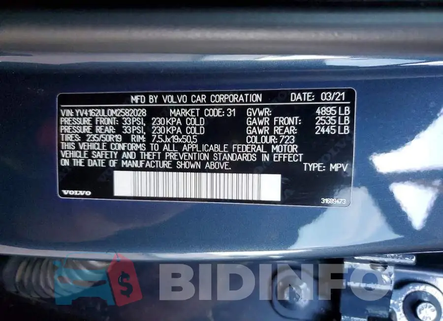YV4162UL0M2582028 Photo# 13