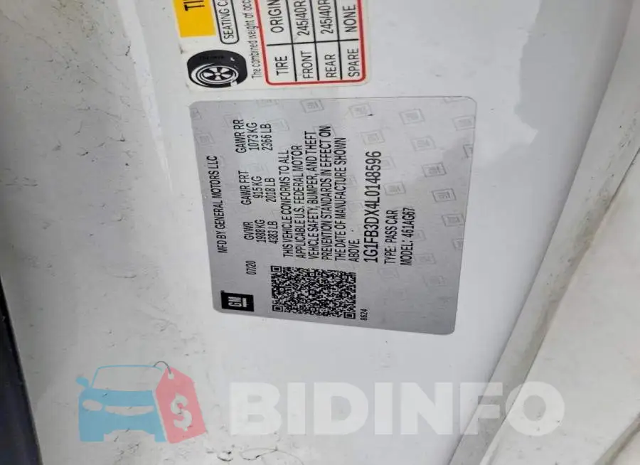 1G1FB3DX4L0148596 Photo# 12