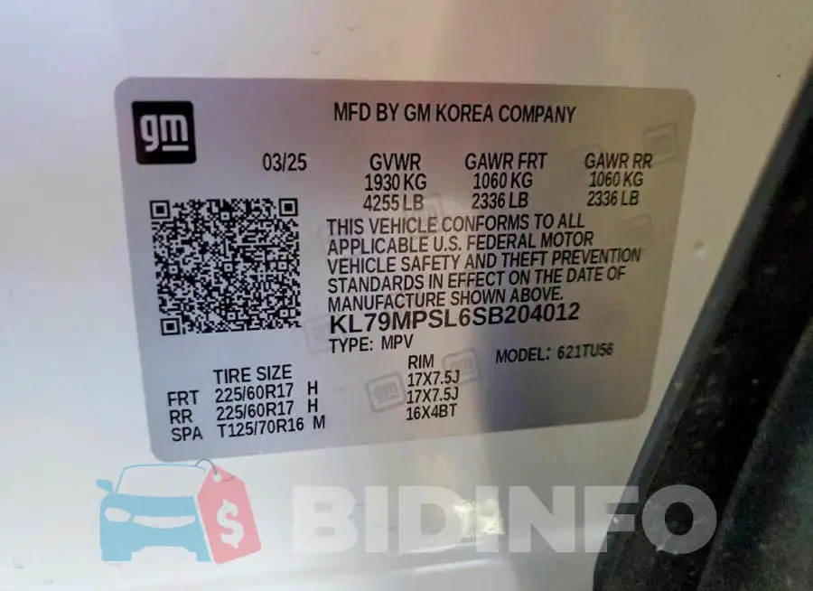 KL79MPSL6SB204012 Photo# 13
