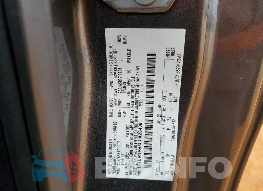 1FTER1FH3LLA28408 Photo# 12