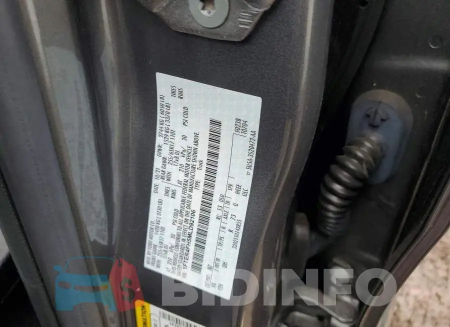 1FTER4FH5MLD92106 Photo# 12