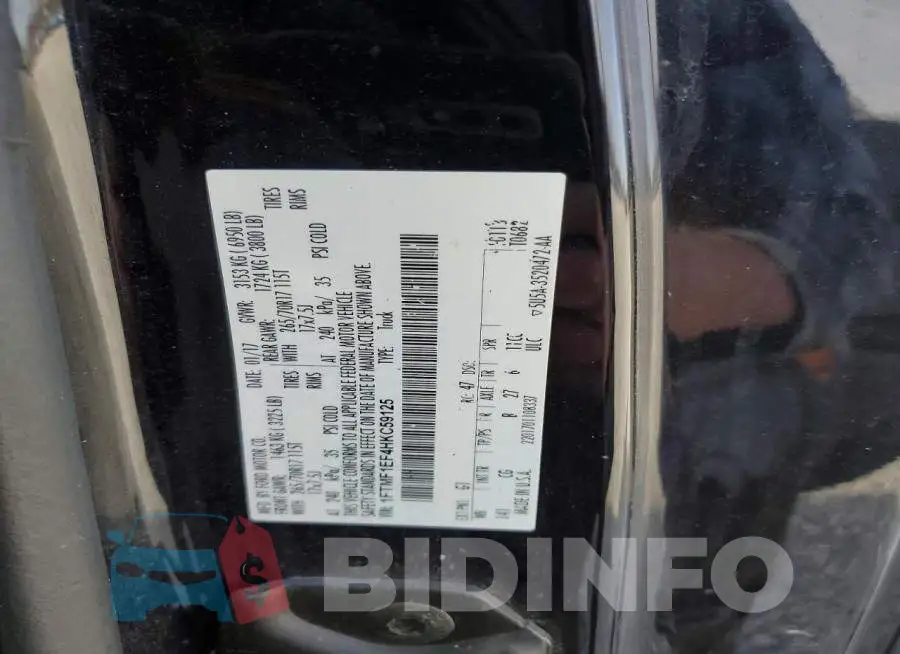 1FTMF1EF4HKC59125 Photo# 12
