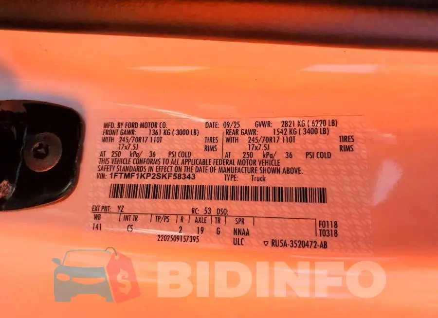 1FTMF1KP2SKF58343 Photo# 12