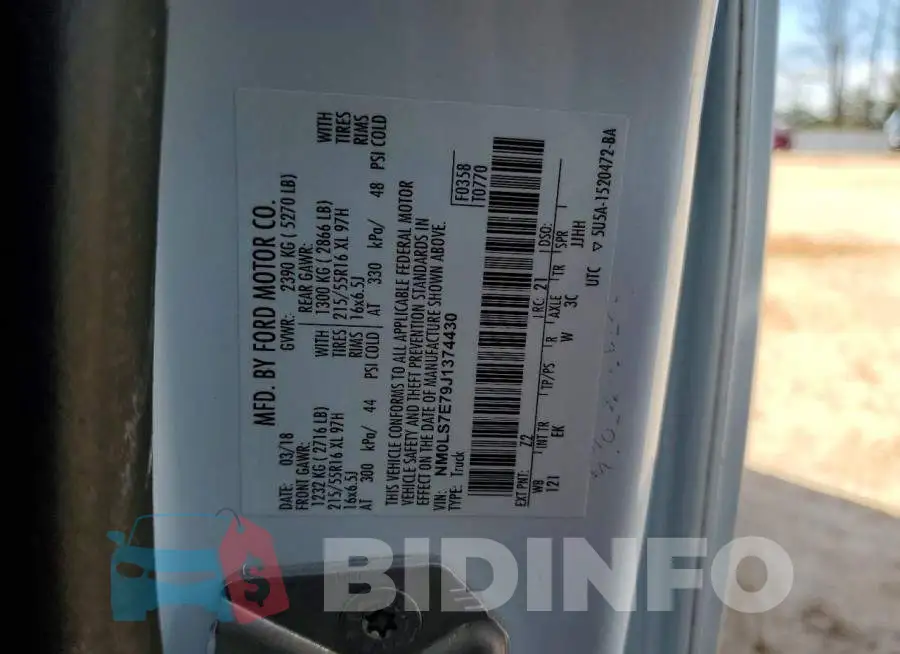 NM0LS7E79J1374430 Photo# 13