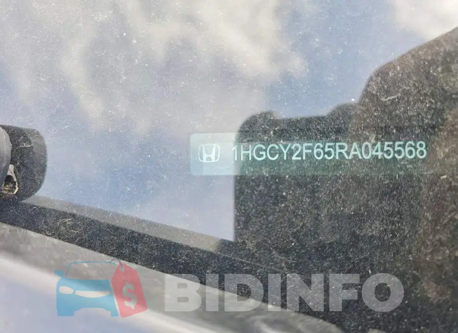 1HGCY2F65RA045568 Photo# 12