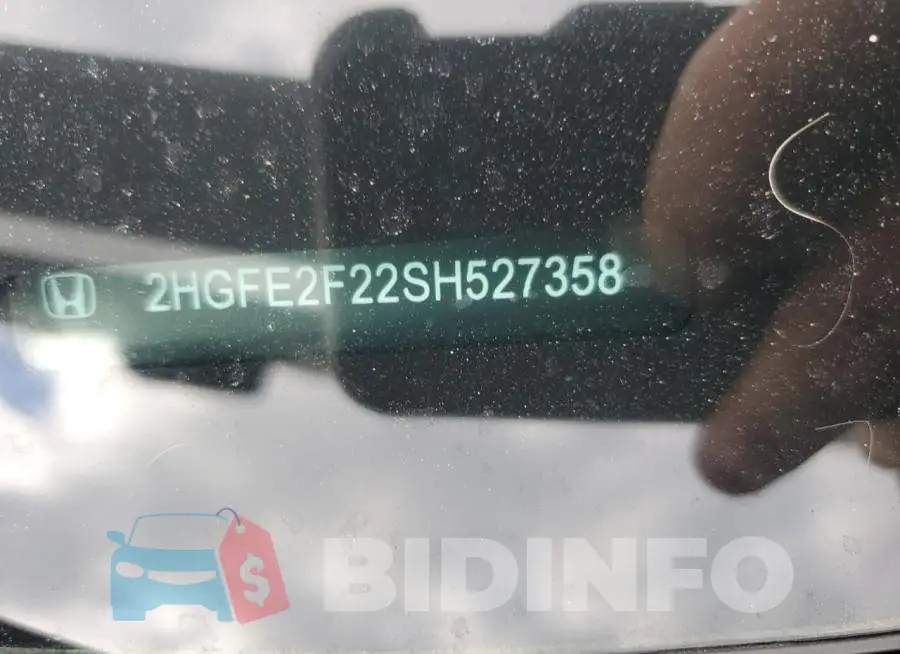 2HGFE2F22SH527358 Photo# 13