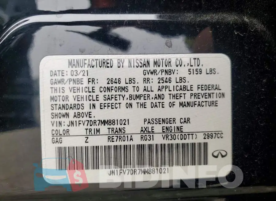 JN1FV7DR7MM881021 Photo# 13
