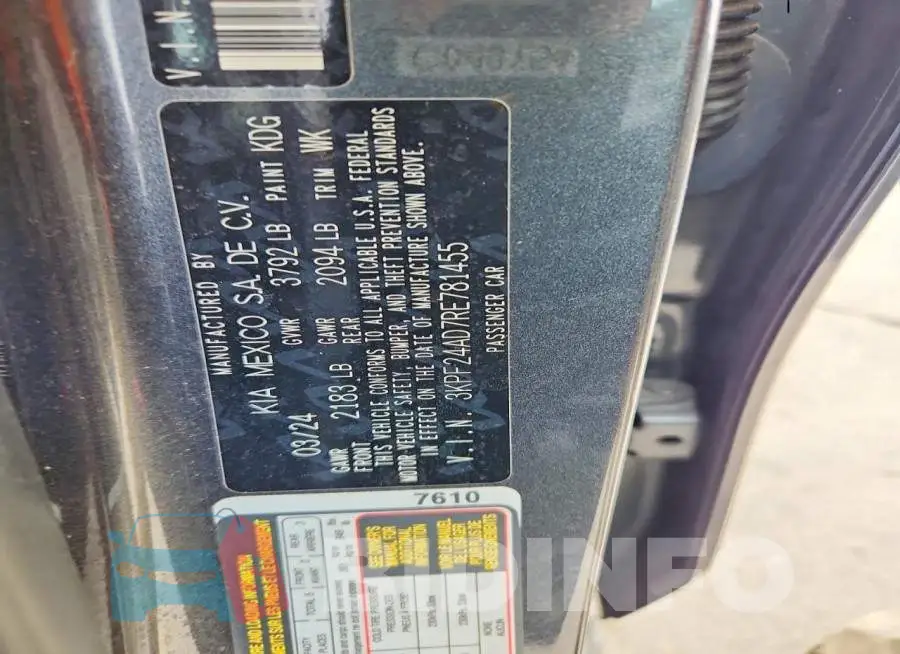 3KPF24AD7RE781455 Photo# 12