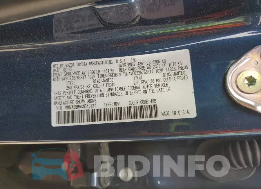 7MMVABBM5SN348137 Photo# 13