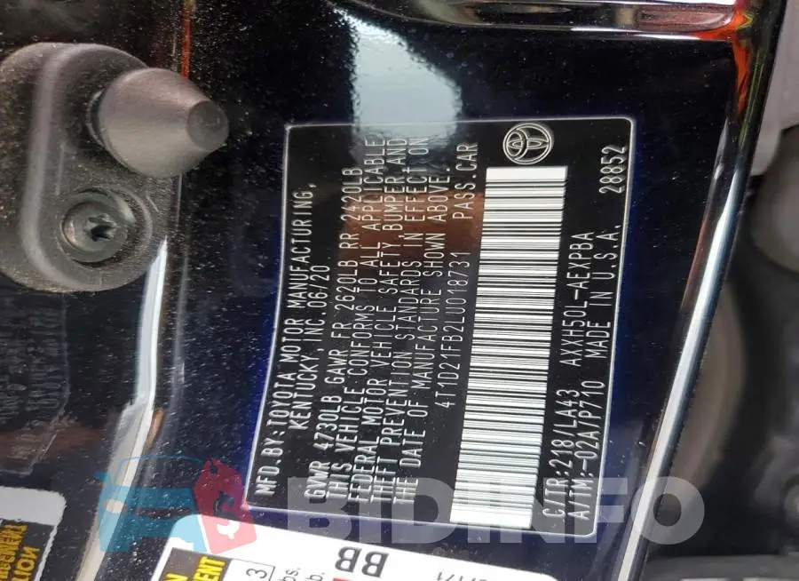 4T1D21FB2LU018731 Photo# 12