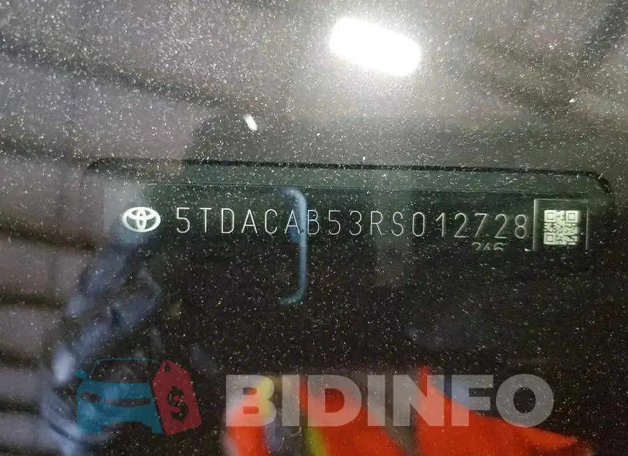 5TDACAB53RS012728 Photo# 13