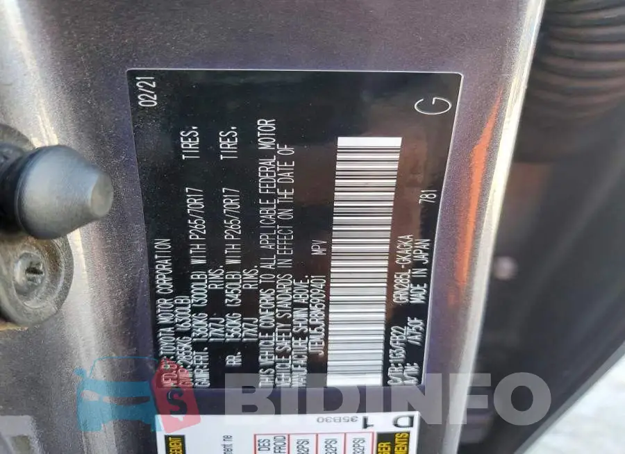 JTEMU5JR8M5909401 Photo# 13