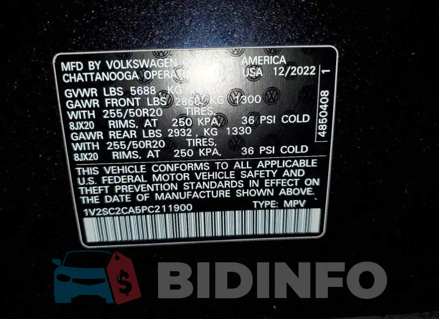 1V2SC2CA5PC211900 Photo# 14