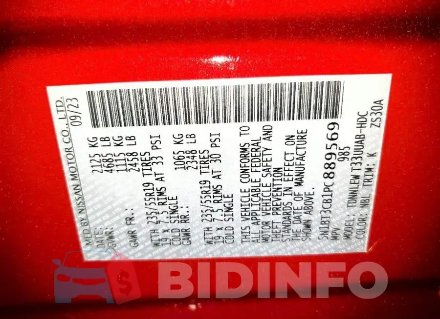 5N1BT3CB1PC889569 Photo# 13