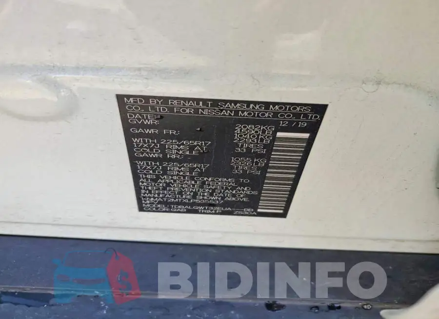 KNMAT2MTXLP535537 Photo# 13