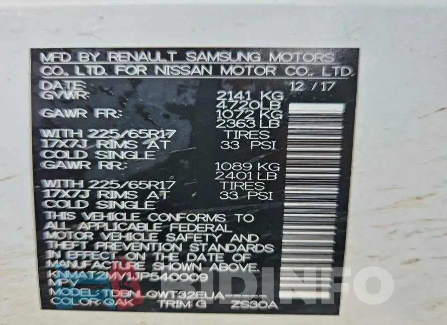 KNMAT2MV1JP540009 Photo# 14