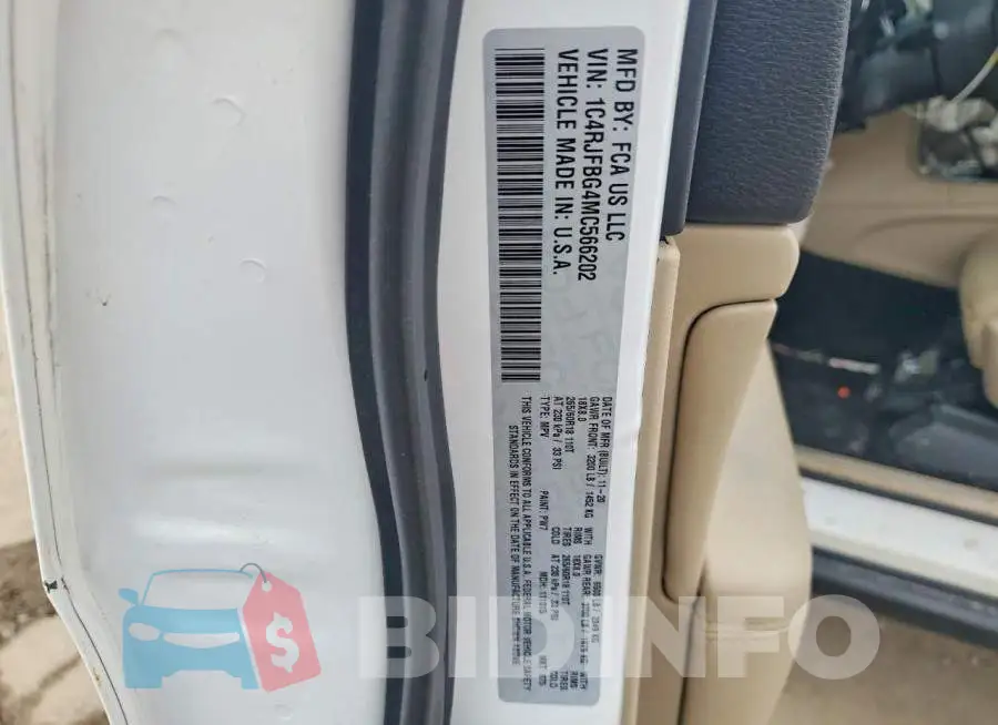 1C4RJFBG4MC566202 Photo# 13