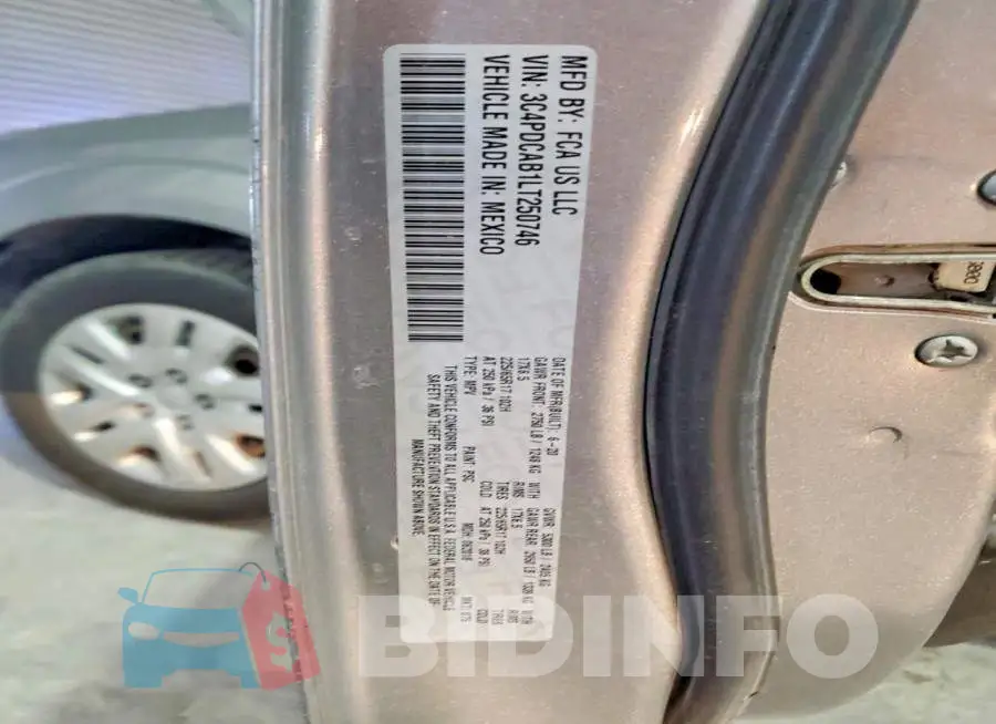 3C4PDCAB1LT250746 Photo# 13
