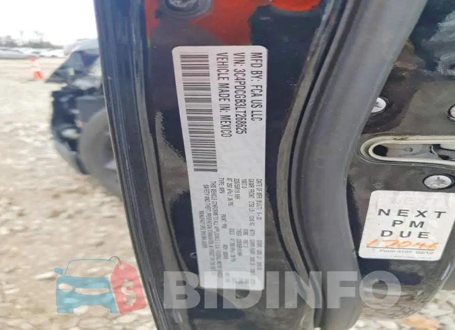 3C4PDCGB3LT268625 Photo# 13